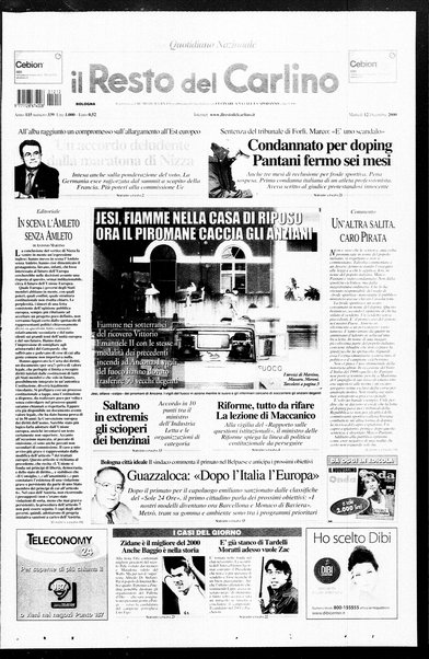 Il Resto del Carlino : giornale dell'Emilia